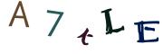 Image CAPTCHA