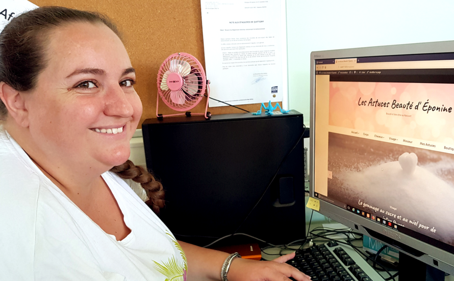 Sonia, le Webdesign une passion