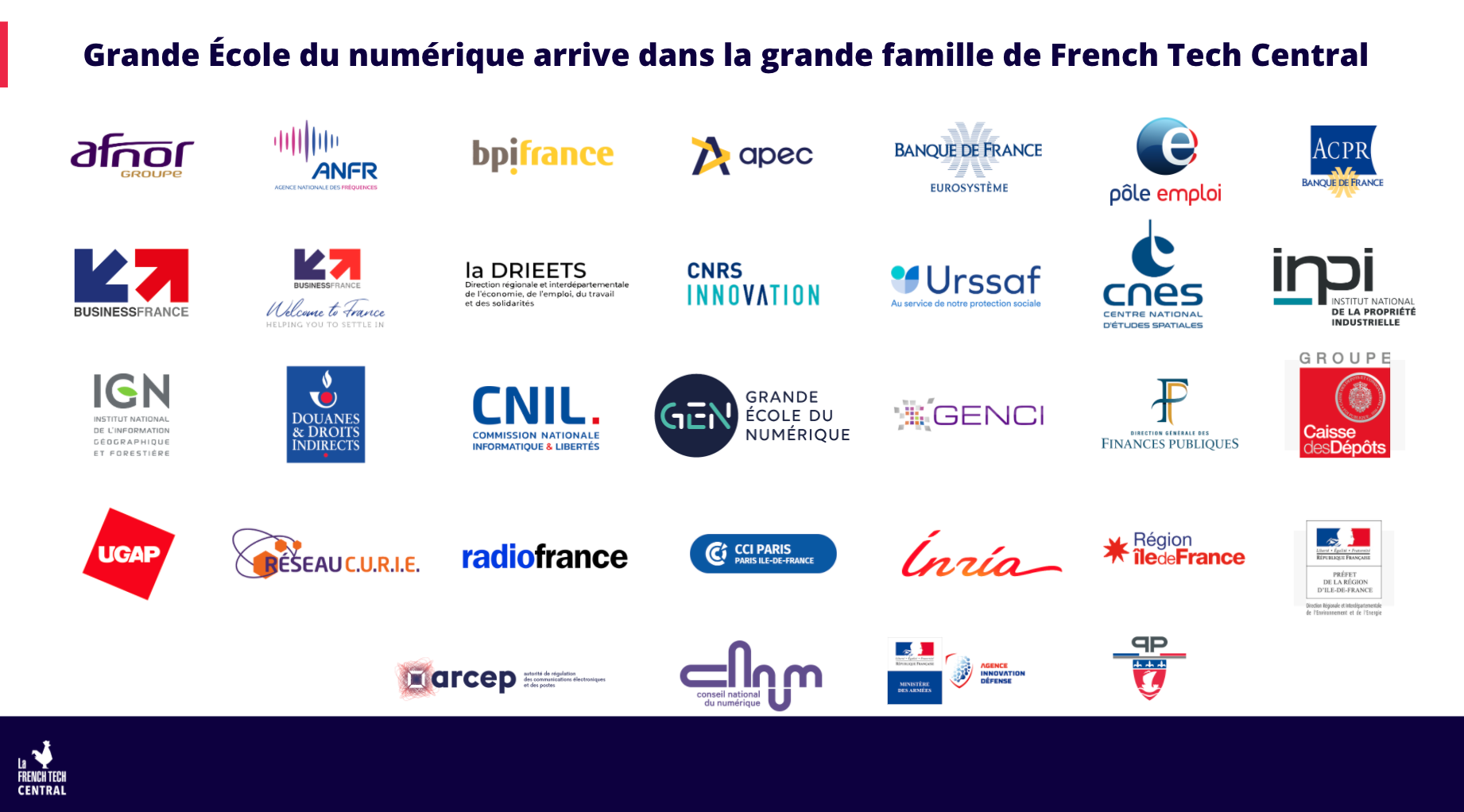 Fresque French tech central