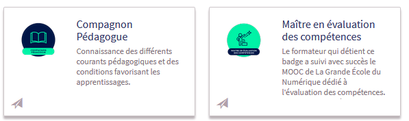 Badges du Mooc
