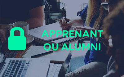Je suis apprenant ou alumni