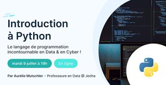 Jedha Bootcamp workshop introduction Python