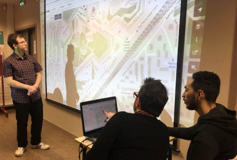 présentation en groupe