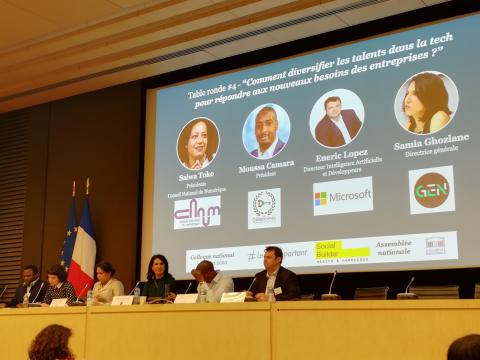 Table-ronde Comment diversifier les talents dans la tech