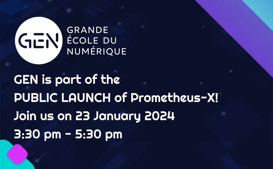 Lancement du projet européen Prometheus-X EDGE Skills